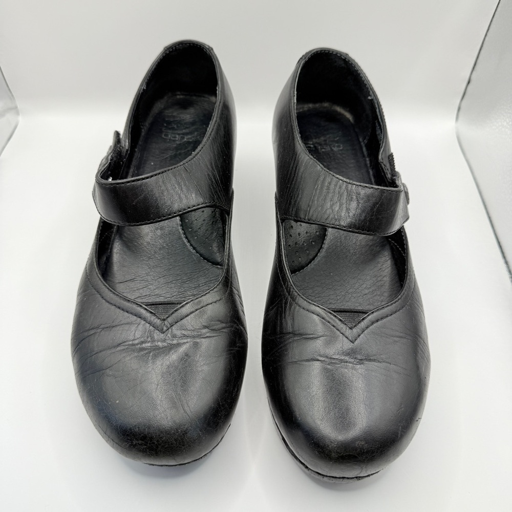 Dansko Black Mary Jane Flats - Picture 3 of 8